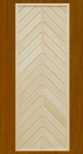 Дверь деревянная для бани и сауны